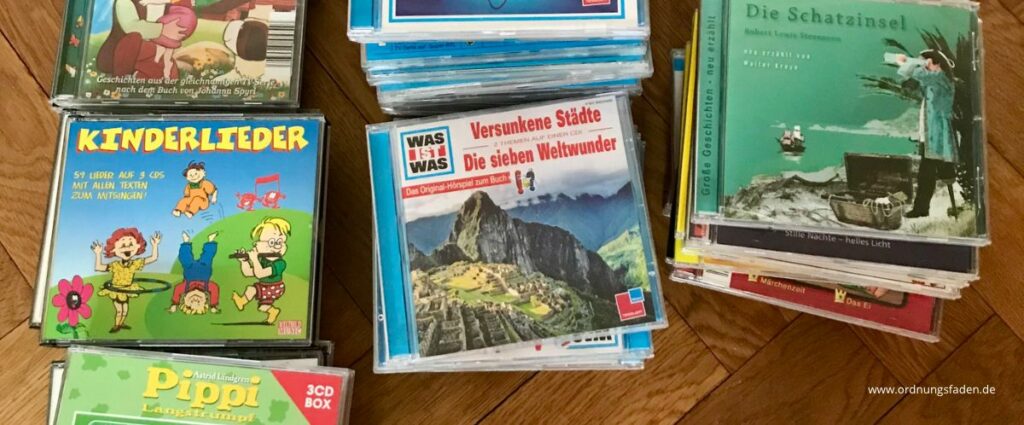 Das große Dilemma – Kinder-CDs aufbewahren oder loslassen?