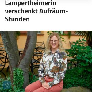 Lampertheimer Zeitung, INterview Jessica Hassenzahl